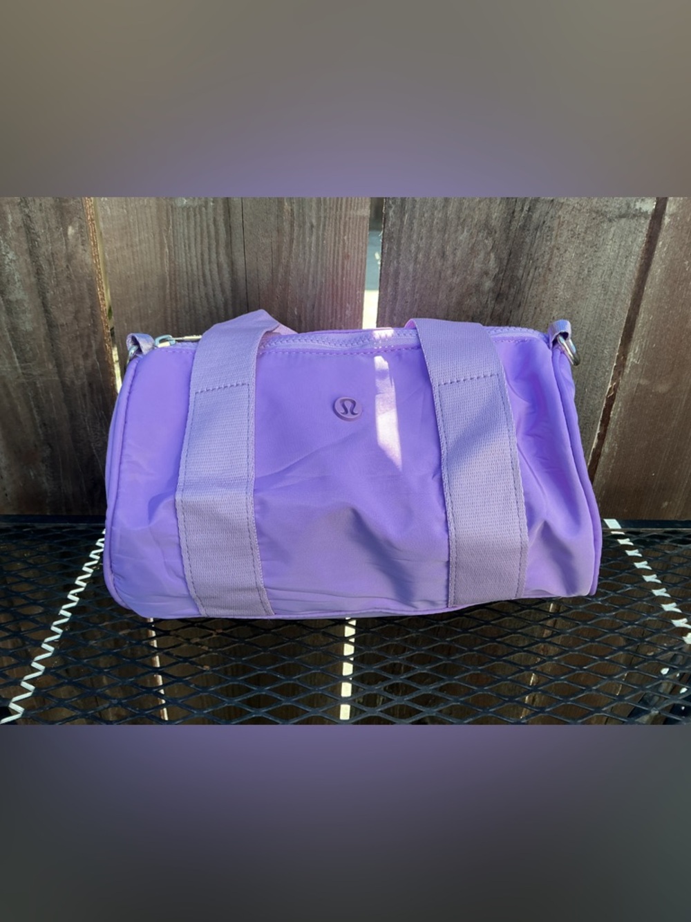 lululemon athletica mini barrel duffel bag